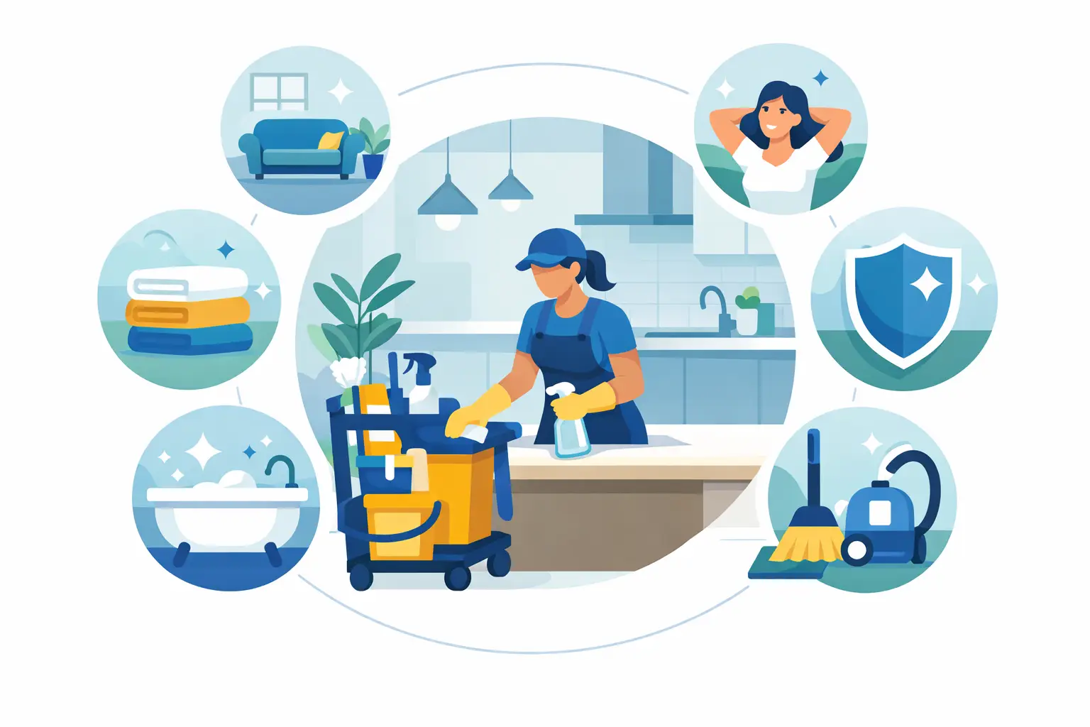 7 Benefits of Recurring House Cleaning